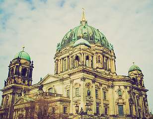 Image showing Retro look Berliner Dom