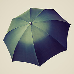 Image showing Retro look Umbrella