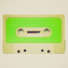 Image showing Retro look Tape cassette