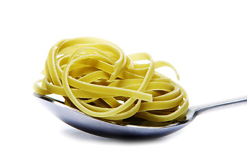 Image showing Fork with Pasta