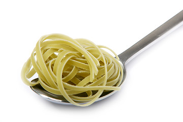 Image showing Tablespoon with Pasta