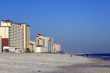 Image showing Orange beach