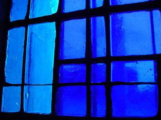 Image showing Blue Glass