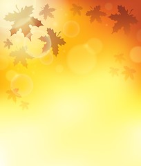 Image showing Autumn theme background 3