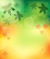 Image showing Autumn theme background 4