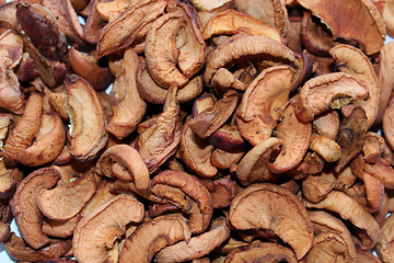 Image showing background from pieces of dried apples