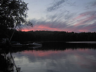 Image showing Blazing Skies