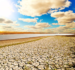 Image showing natural disaster. arid climate