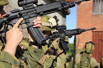 Image showing Norwegian Soldiers