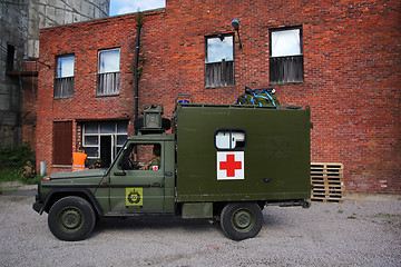 Image showing Military Red Cross