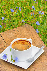 Image showing Chicory hot drink