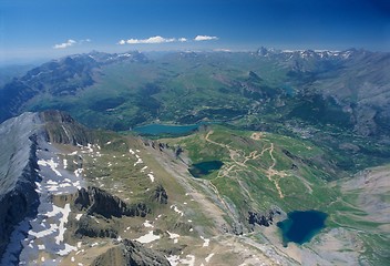 Image showing Aerial view of Tendenera mountains