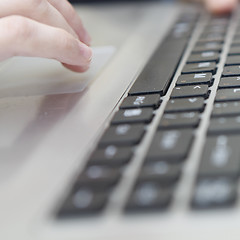 Image showing laptop keyboard