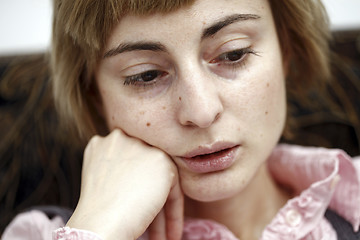 Image showing Portret of a young woman