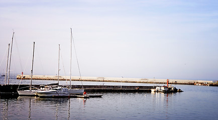 Image showing Sailing boats