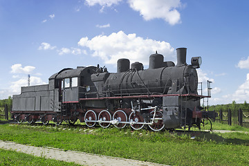 Image showing The steam locomotive of Soviet production of the 30s