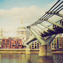 Image showing Vintage look Saint Paul, UK