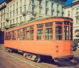 Image showing Vintage tram, Milan