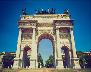 Image showing Arco della Pace, Milan