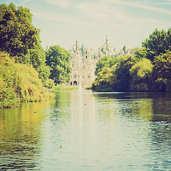 Image showing Vintage look St James Park