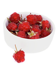 Image showing Raspberries