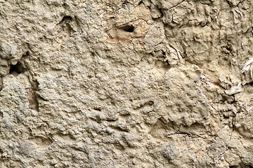 Image showing clay wall texture
