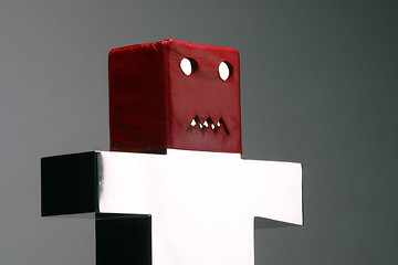 Image showing angry robot