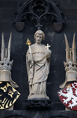 Image showing St. Vitus, Old Town Bridge Tower, Prague