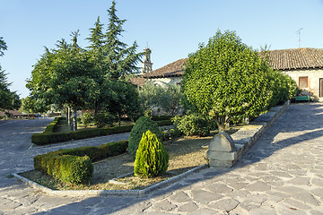 Image showing abbey  monastery in Canas,La Rioja