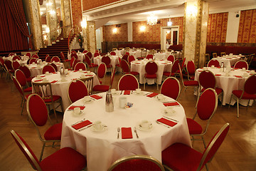 Image showing Austrian restaurant with a traditional interior