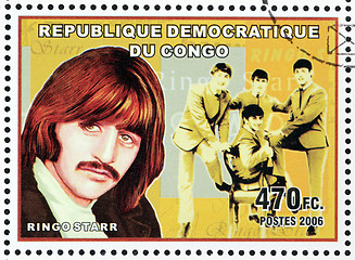 Image showing Ringo Starr Stamp