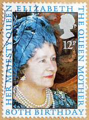 Image showing Queen Mother Stamp