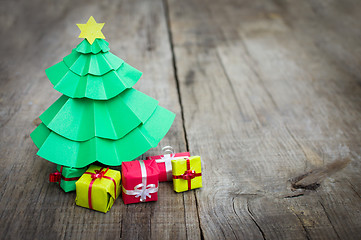 Image showing Christmas Tree With Presents