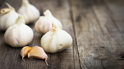 Image showing Garlic cloves