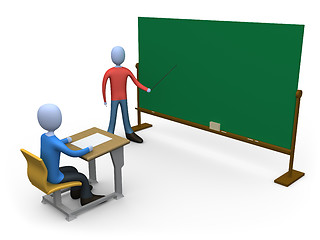 Image showing Teacher in Classroom