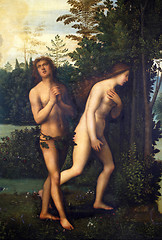 Image showing Expulsion of Adam and Eve from paradise