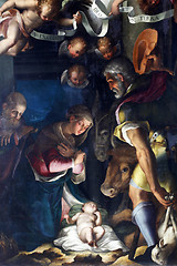 Image showing Nativity, Adoration of the shepherds