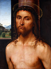 Image showing Christ crowned with thorns