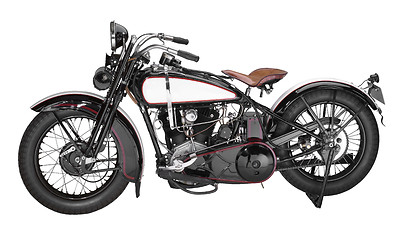 Image showing vintage motorcycle