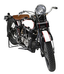 Image showing vintage motorcycle