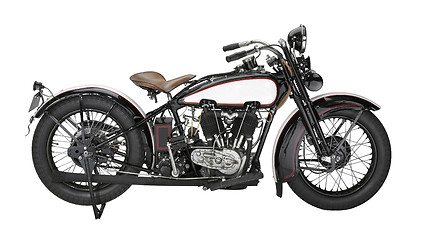 Image showing vintage motorcycle