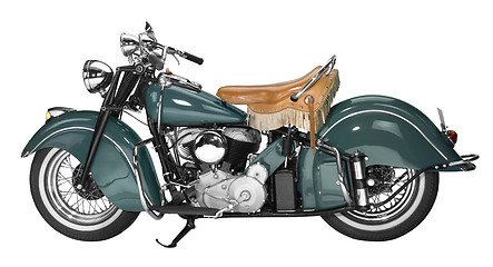 Image showing vintage motorcycle