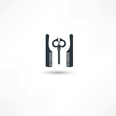 Image showing hairdresser icon