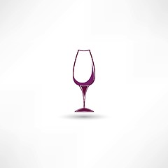Image showing wine icon