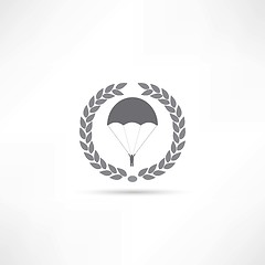 Image showing parachute icon