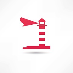 Image showing lighthouse icon