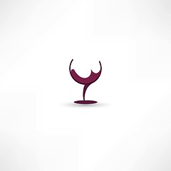 Image showing wine icon