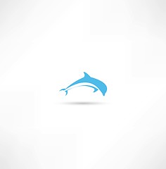 Image showing dolphins icon