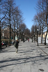 Image showing Spring in city