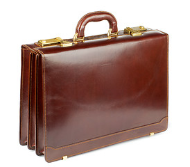 Image showing Brown Briefcase